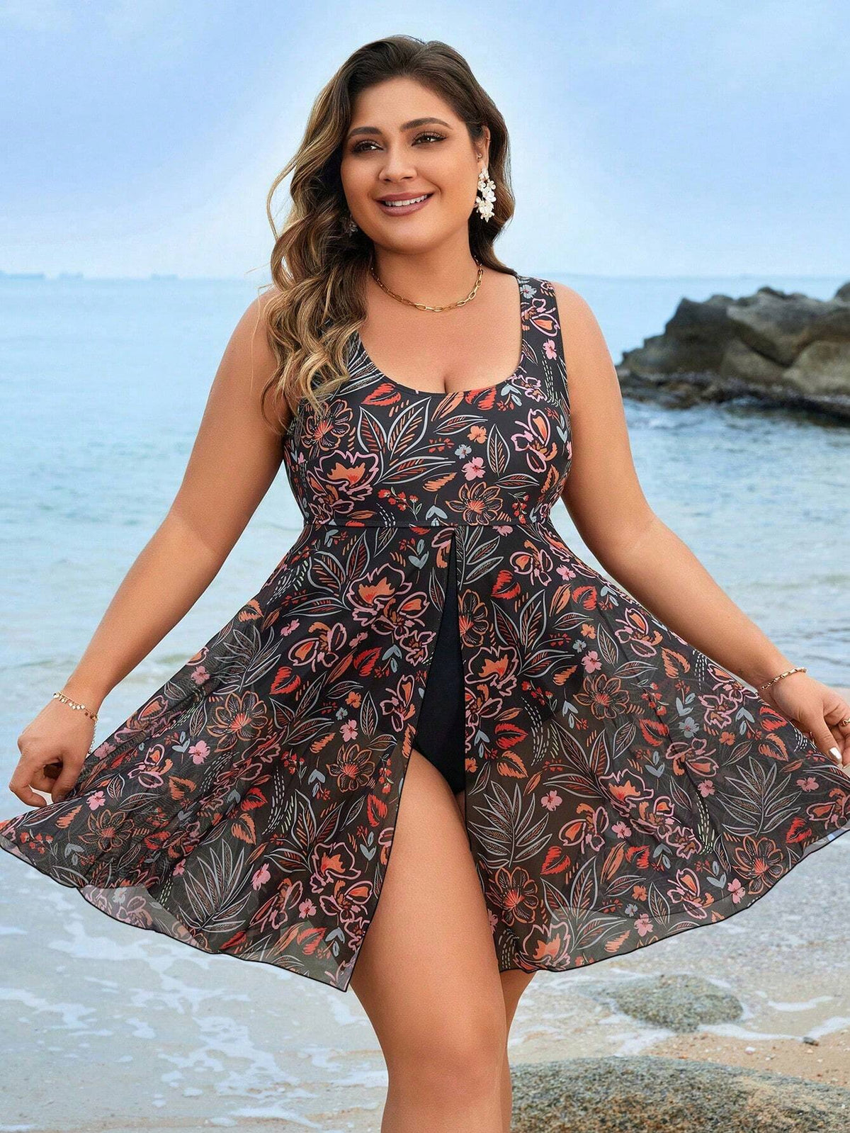 Maiô Plus Size Lucie - Compre 1 Leve 2 + Brinde